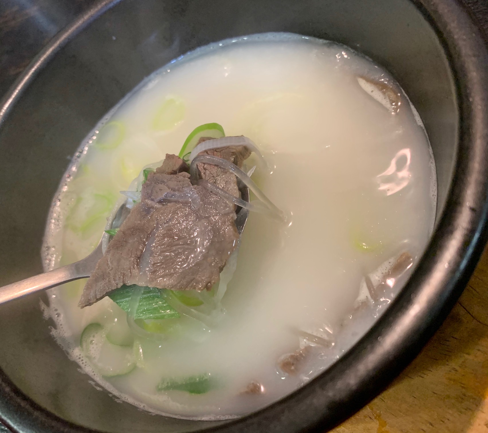 一人鍋で温まれる上野ソルロンタン＠湯島